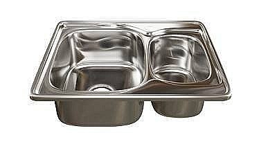 Мойка кухонная MIXLINE ML 538196 хром купить в интернет-магазине сантехники Sanbest