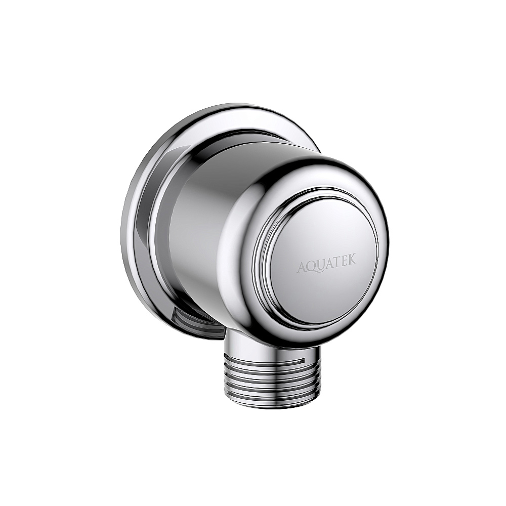 Подключение для шланга Aquatek Классик AQ2461CR хром купить в интернет-магазине сантехники Sanbest