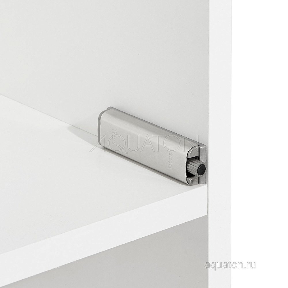 Тумба с раковиной Акватон Беверли 100 белая глянцевая для ванной в интернет-магазине Sanbest