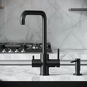 Смеситель для кухни Sancos Vela SC4013MB черный матовый купить в интернет-магазине сантехники Sanbest