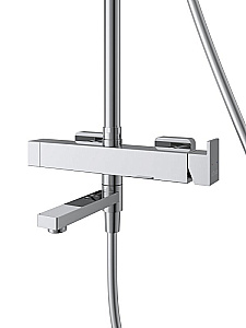 Душевая система Cezares SLIDER CVD-01 хром купить в интернет-магазине сантехники Sanbest