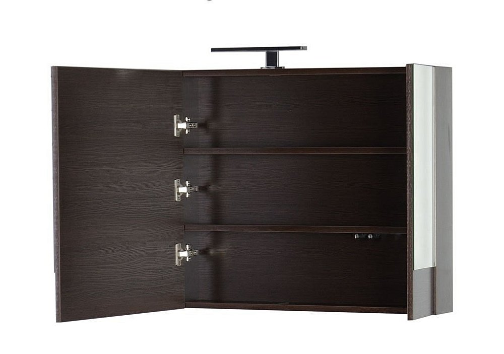 Зеркальный шкаф Aquanet Нота 100 венге купить в интернет-магазине сантехники Sanbest