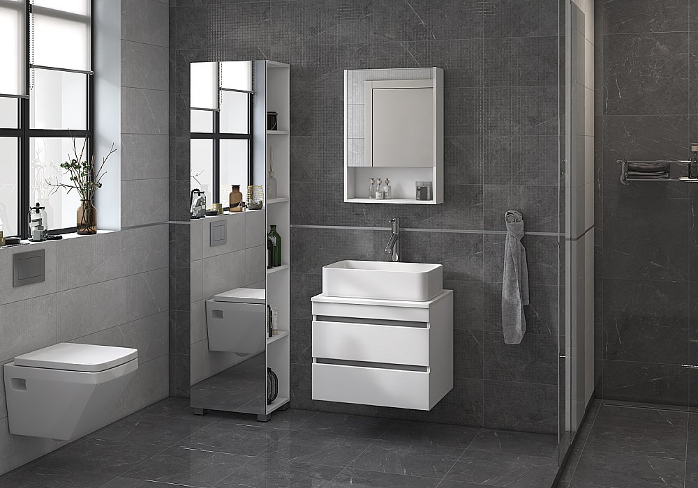 Зеркальный шкаф VIGO Urban 39-500 купить в интернет-магазине сантехники Sanbest