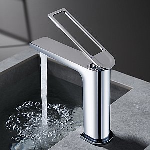 Смеситель для раковины Black&White Universe UK9901С хром купить в интернет-магазине сантехники Sanbest