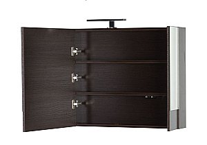 Зеркальный шкаф Aquanet Нота 100 венге купить в интернет-магазине сантехники Sanbest