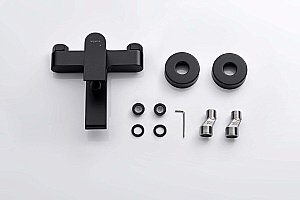 Смеситель для ванны Aquatek Лира AQ1440MB черный матовый купить в интернет-магазине сантехники Sanbest