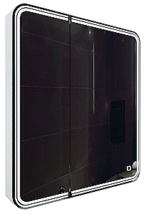 Зеркальный шкаф AZARIO Adriana 1П CS00069511 70х80 белый купить в интернет-магазине сантехники Sanbest