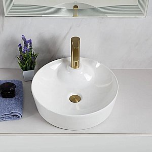 Раковина накладная Belbagno 45 BB1306 белая купить в интернет-магазине Sanbest