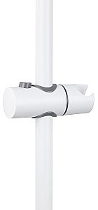 Душевая штанга Kaiser R-1145 белая матовая купить в интернет-магазине сантехники Sanbest