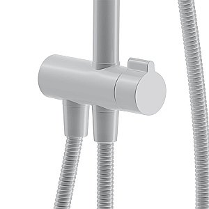 Душевая система Damixa Origin Bit DX977700200 белая матовая купить в интернет-магазине сантехники Sanbest