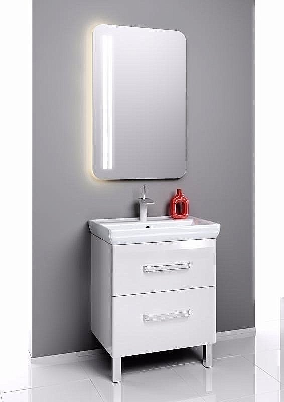 Тумба с раковиной AQWELLA Нео 70 T7 напольная для ванной в интернет-магазине Sanbest