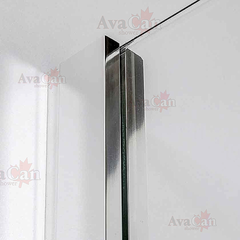 Душевое ограждение AvaCan MC120 профиль хром/стекло прозрачное купить в интернет-магазине Sanbest