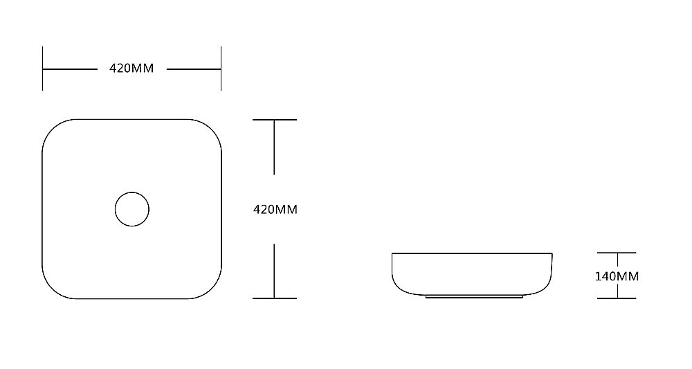 Раковина накладная CeruttiSpa 42 CR2677  черная матовая купить в интернет-магазине Sanbest