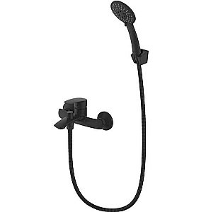 Смеситель для ванны Milardo Rora RORBL00M02 черный купить в интернет-магазине сантехники Sanbest