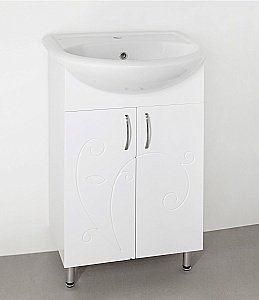 Тумба с раковиной Style Line Эко Фьюжн №9 55 для ванной в интернет-магазине Sanbest