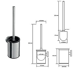Ёршик подвесной Bemeta Neo 102313079 купить в интернет-магазине сантехники Sanbest