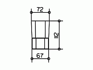 Стакан KEUCO Elegance New купить в интернет-магазине сантехники Sanbest