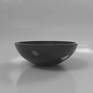 Раковина накладная WhiteCross Cornelian 43 0714.043043.101 черная купить в интернет-магазине Sanbest