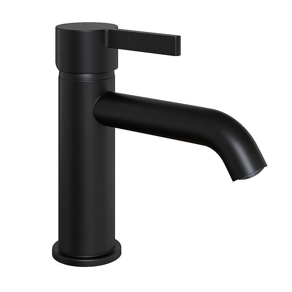 Смеситель для раковины PAINI Brera 74PZ205O черный матовый купить в интернет-магазине сантехники Sanbest