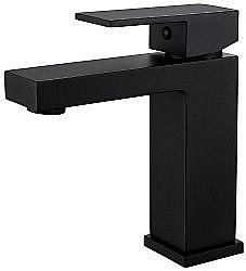 Смеситель для раковины ABBER Daheim AF8210B черный матовый купить в интернет-магазине сантехники Sanbest