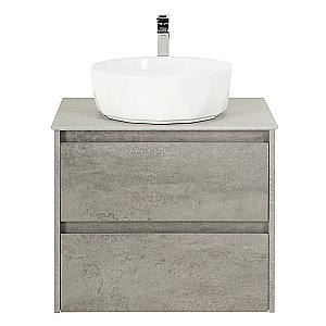 Тумба с раковиной и столешницей BelBagno KRAFT 70 Cemento Grigio для ванной в интернет-магазине Sanbest