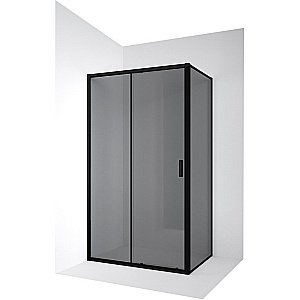 Душевой уголок Ambassador Forsa ABB 17022220ABB-90ABB 140х90 стекло тонированное/профиль черный купить в интернет-магазине Sanbest