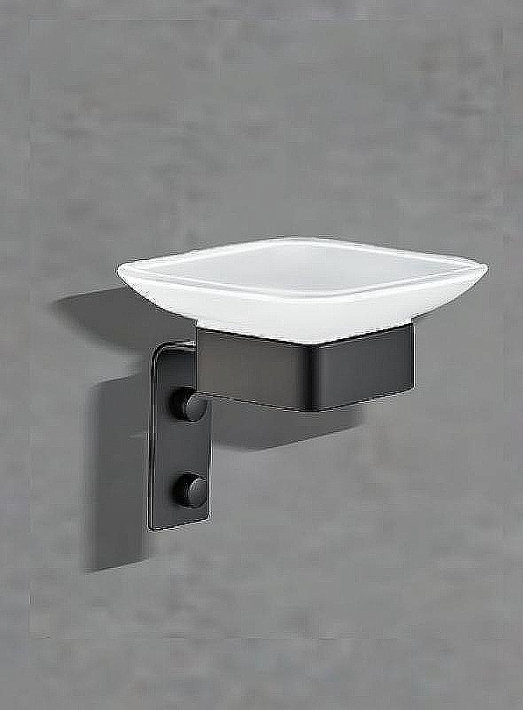 Мыльница Boch Mann CR-D01-04MB BM10662 черная матовая купить в интернет-магазине сантехники Sanbest