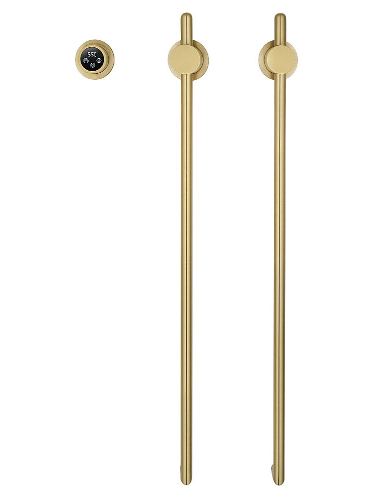 Полотенцесушитель электрический встраиваемый WONZON & WOGHAND LEIPZIG, Брашированное золото (WW-AL3621-BG) купить в интернет-магазине сантехники Sanbest