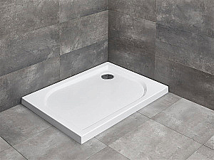 Душевой поддон Radaway Delos D 4D87545-03 80x75 белый купить в интернет-магазине Sanbest