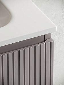 Тумба с раковиной Sancos SNOB T SNT100SM L/R 100 Doha Soft для ванной в интернет-магазине Sanbest