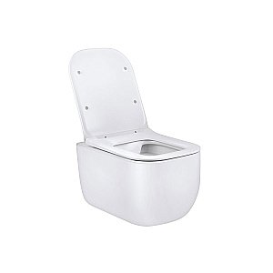 Унитаз подвесной Vincea Form VT1-35 безободковый, с крышкой микролифт, белый купить в интернет-магазине Sanbest