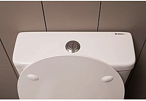 Унитаз-компакт Aquanet Rimless Cetus BL-102N-TPT с крышкой микролифт, с бачком, безободковый купить в интернет-магазине Sanbest