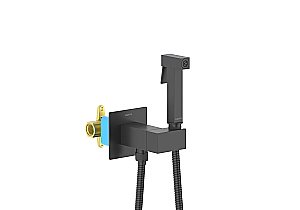 Гигиенический душ Aquatek Лира AQ1025MB черный матовый купить в интернет-магазине сантехники Sanbest