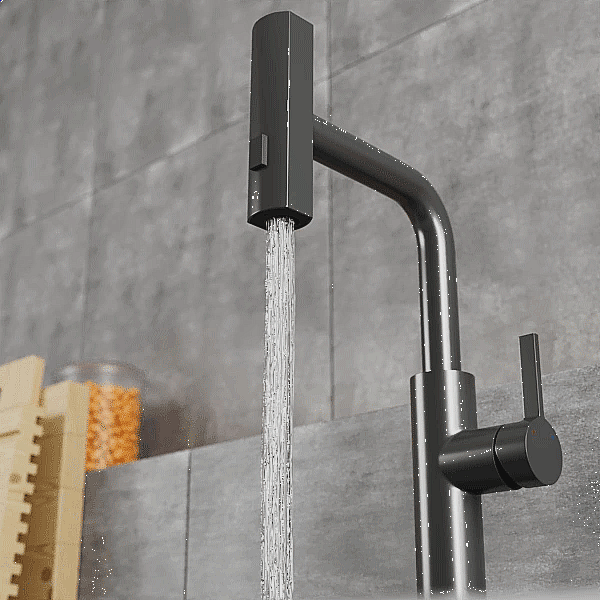 Смеситель для кухни Rush Tinos TI3732-18Grey графит купить в интернет-магазине сантехники Sanbest