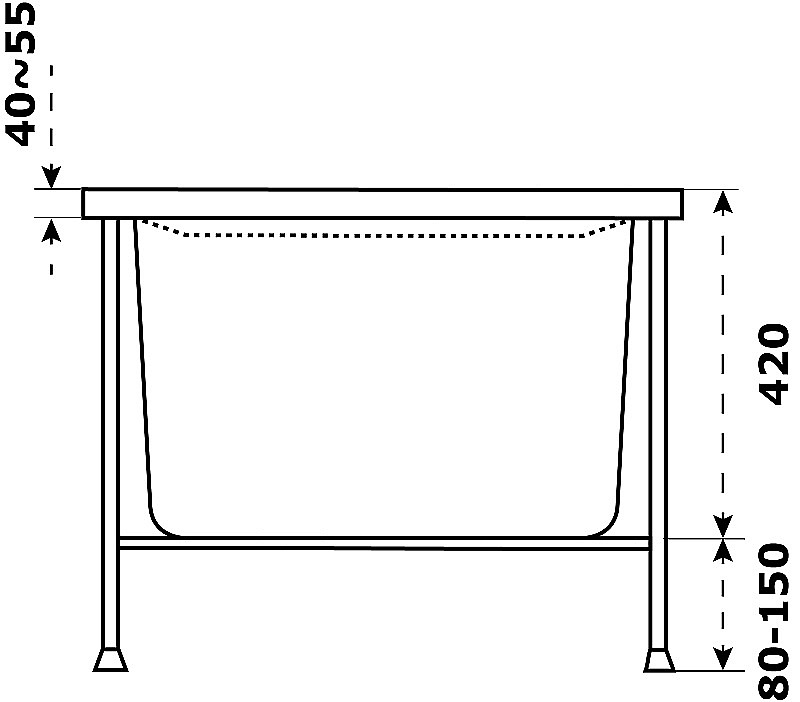 Ванна Azario Бали 180х80 БАВ0105 белая купить в интернет-магазине Sanbest