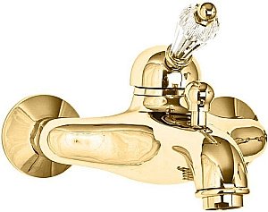 Cмеситель для ванны и душа Cezares VINTAGE-VM-03/24-Sw золото купить в интернет-магазине сантехники Sanbest