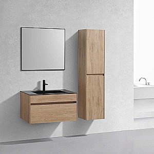 Тумба с раковиной Vincea Chiara 80 N.Oak для ванной в интернет-магазине Sanbest