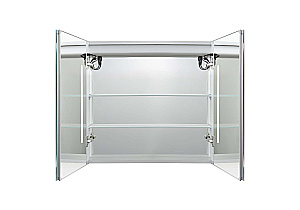 Зеркальный шкаф Aquqtek AQ7804-MLC 80х70 хром купить в интернет-магазине сантехники Sanbest