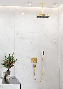 Верхний душ Hansgrohe Rainfinity 360 1jet 26231990 купить в интернет-магазине сантехники Sanbest