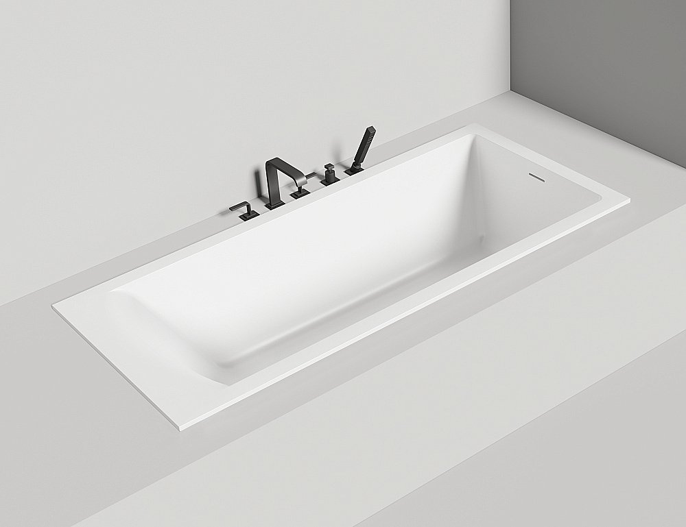 Ванна Salini Cascata KIT S-Stone 104523MF 180x80 RAL матовая купить в интернет-магазине Sanbest