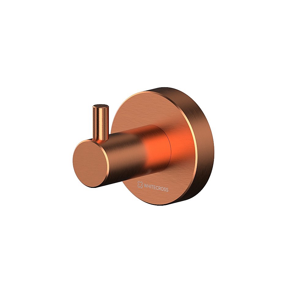 Крючок WhiteCross Ergo ER2210CPB брашированная медь купить в интернет-магазине сантехники Sanbest