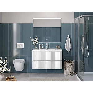 Тумба с раковиной BelBagno UNO 120 Bianco Opaco для ванной в интернет-магазине Sanbest