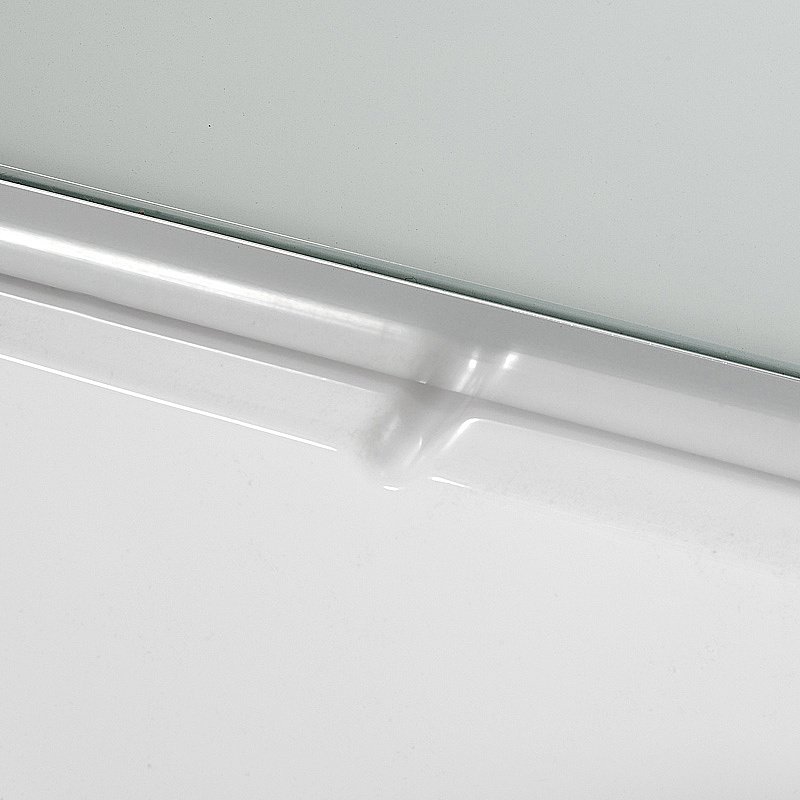 Душевая кабина DTO LM 909GM+EL 90х90 стекло матовое/профиль хром купить в интернет-магазине Sanbest