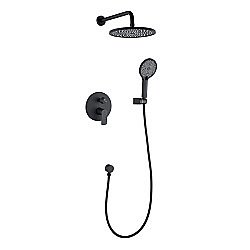 Душевая система Black&White Universe UK8311B черный матовый купить в интернет-магазине сантехники Sanbest