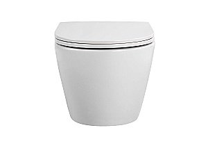 Унитаз подвесной Aquatek Европа AQ1900T-00 белый, с крышкой микролифт, безободковый, слив-торнадо купить в интернет-магазине Sanbest