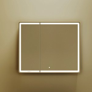 Зеркальный шкаф Sancos Mirror MI90ECH дуб чарльстон купить в интернет-магазине сантехники Sanbest