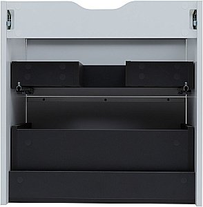 Тумба с раковиной Aquanet Вита 330473 60 белый матовый для ванной в интернет-магазине Sanbest