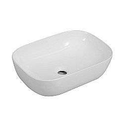 Раковина Oliveeka Bowl 45 9387B белая купить в интернет-магазине Sanbest