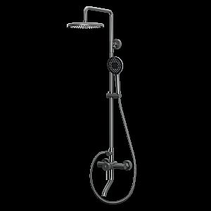 Душевая система Rush Melos SUS1101-40Grey графит купить в интернет-магазине сантехники Sanbest