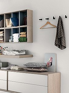 Крючок Inda Mito A2020ANE черный матовый купить в интернет-магазине сантехники Sanbest